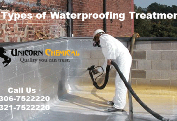 types of waterproofing treatment Pakistan