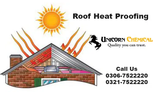 Roof Heat insulation in Pakistan