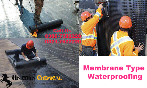 Membrane Type Waterproofing Membrane Type Waterproofing